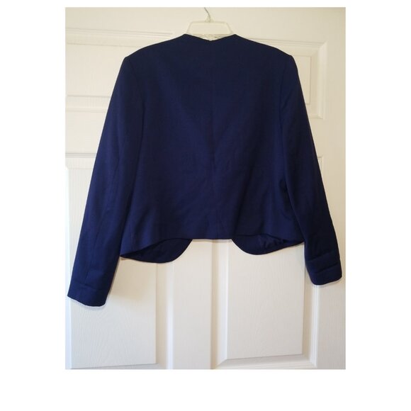 H&M Divided blazer jacker Size 10 Blue - Picture 5 of 6